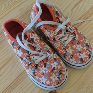 Vans slip on size 7 toddler